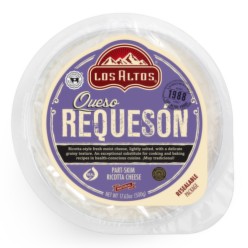 Los Altos Requeson Part-Skim Ricotta Cheese